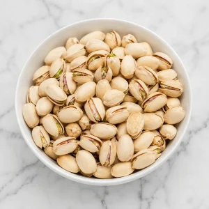Dry roasted salted in-shell pistachios