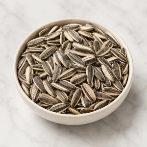 Dry roasted salted in-shell xl sunflower seeds